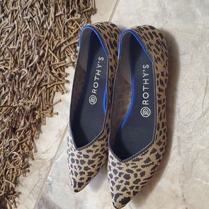 Rothy's The Point. Leopard size 9.5